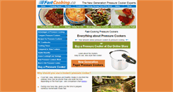 Desktop Screenshot of fastcooking.ca